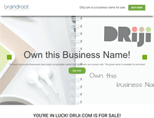 Tablet Screenshot of driji.com